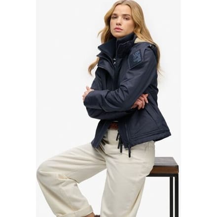 Windjack met capuchon voor dames Superdry Arctic