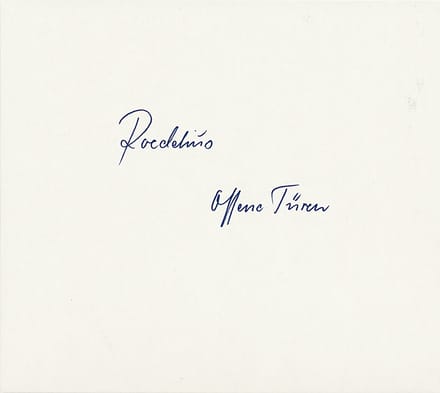 Hans-Joachim Roedelius - Offene Türen (LP)