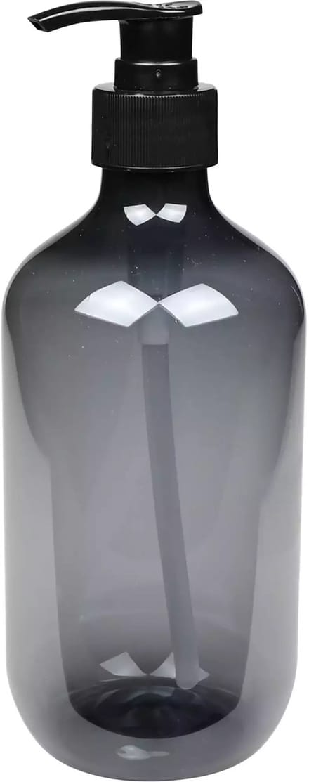 Benson Zeepdispenser - blauwgrijs - 500 ml - zeeppompje - D7 x H19 cm