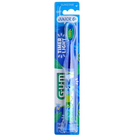 Sunstar Gum Kids - 7+ jaar tandenborstel - Paars