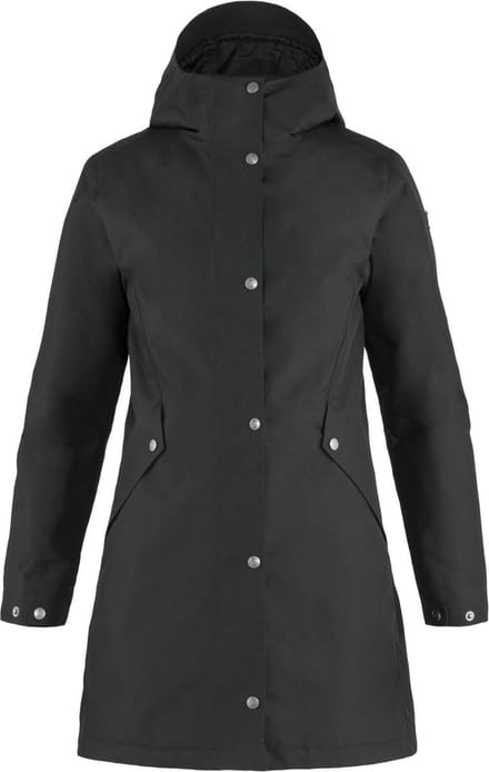 Fjällräven Visby 3 in 1 Jacket W - Black-XS