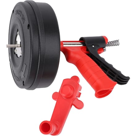 Furet de vidange Manuel ou Alimenté par Perceuse Ressort en Acier Manganèse 65 Haute Dureté Flexible Déboucheur 10m Spring black