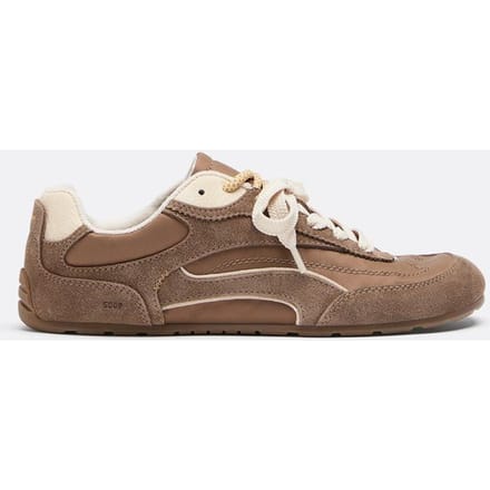 Stradivarius S009 Barefoot sneakers met leren details  BRUIN 38