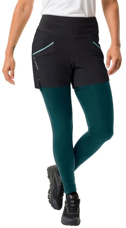 Vaude Crana Zip Off Broek Zwart 42 Vrouw