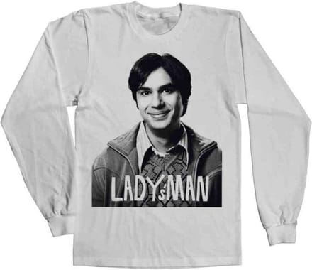 The Big Bang Theory Longsleeve shirt -M- Lady's Man Wit