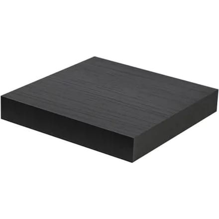 Duraline Wandplank Xl4 Zwart Eik 38mm 23,5x23,5cm