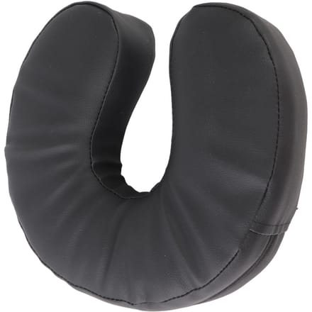 U-vormig gezichtskussen Massage gezichtswiegkussen Massagebedkussen voor Schoonheidssalon Zwart black