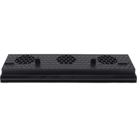 Koelstandaard Verticaal Koelstation voor Gameconsole met Lichtbalk voor Xbox One X black