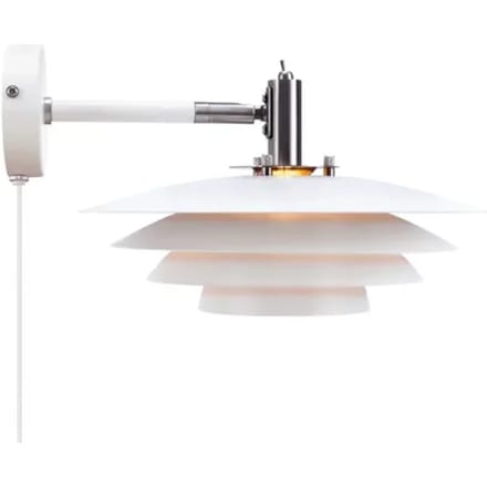 Nordlux Wandlamp Bretagne Wit ⌀30cm G9