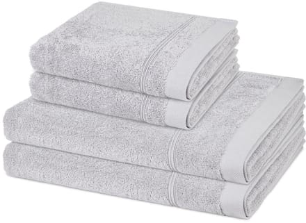 Ross Sonstiges 2 X handdoek 2 X douchehanddoek - in set 4 pack Rubin
