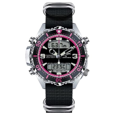 Chris Benz - CB-D200X-P-NBS - Duikershorloge - Unisex - Quartz