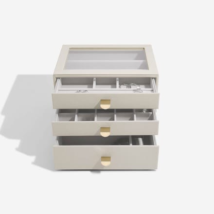 STACKERS OATMEAL - Sieradendoos - Juwelendoos - Sieradenhouder - Sieraden Organizer
