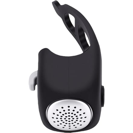 Sonnette de vélo 120 dB Son fort et clair Étanche Klaxon électronique de vélo pour vélos de route VTT black