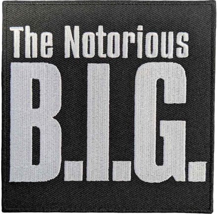 Biggie Smalls - The Notorious Patch - Zwart