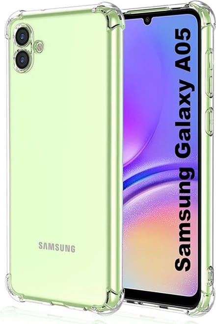 Hoesje geschikt voor Samsung Galaxy A05 - Techsuit Shockproof Silicone Back Cover - Transparant
