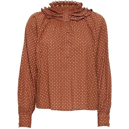 Damesblouse met lange mouwen Atelier Rêve Violett