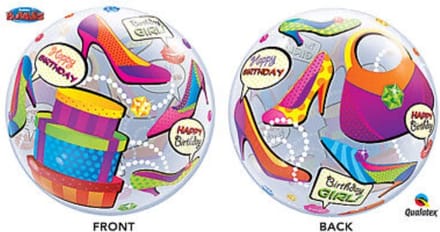 bubble ballon happy birthday