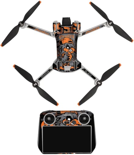 Stickerset - Angry Eagle - Mini 3 Pro en RC Controller