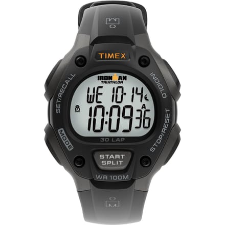 Timex Ironman Classic T5E901 Horloge - Resin - Zwart - Ø 38 mm