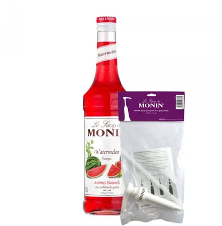 Monin Siroop Watermeloen 70 cl + Pompje