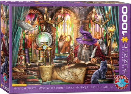Eurographics puzzel Mystical Study 1000 stukjes legpuzzel Ciro Marchetti.