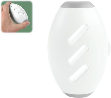 Pluisroller Herbruikbaar - Wasbare Verwijderaar - Kleding Onderhoud - Ergonomisch Ontwerp - 10cm Compact - Wit