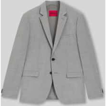 Slim fit colbert van wolmix, model 'ARTI'