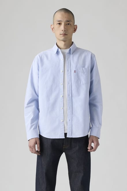 Overhemd Lange Mouw Levis 85746 0157 SUNSET 1 POCKET STANDARD NEUTRALS