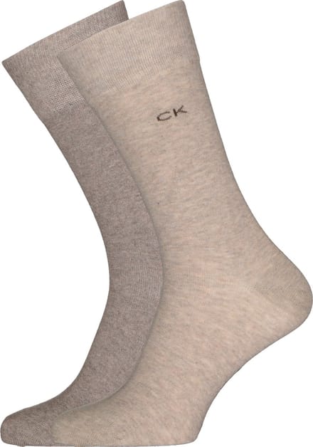 Calvin Klein herensokken Carter (2-pack) - beige en bruin