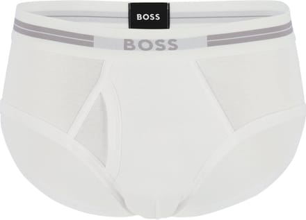 HUGO BOSS Traditional Original brief (1-pack) - heren slip met gulp - wit