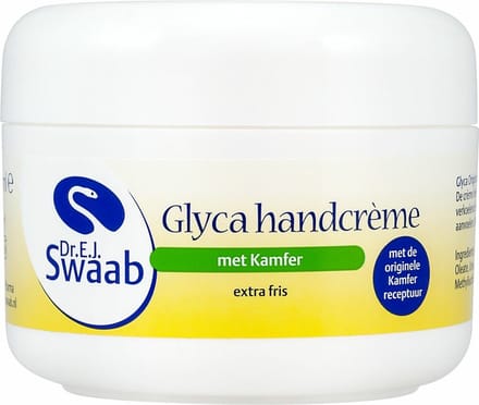 E.J. Swaab - Handcrème met Kamfer - 6 x 100 ml - Voordeelverpakking
