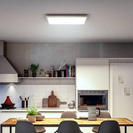 Philips Hue Aurelle paneellamp – warm- tot koelwit licht – wit – vierkant large
