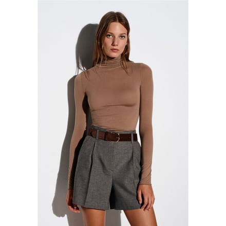 Slim Fit Coltrui Blouse