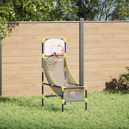 vidaXL Arcade basketbalset met bal en pomp 45x86x127 cm