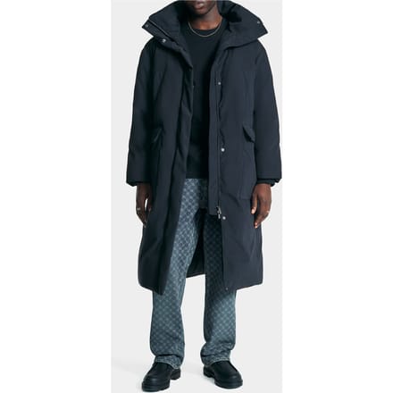 Daily Paper Rowa Puffer Coat Black Größe: S | Winterjacken Outlet | Damen | Schwarz