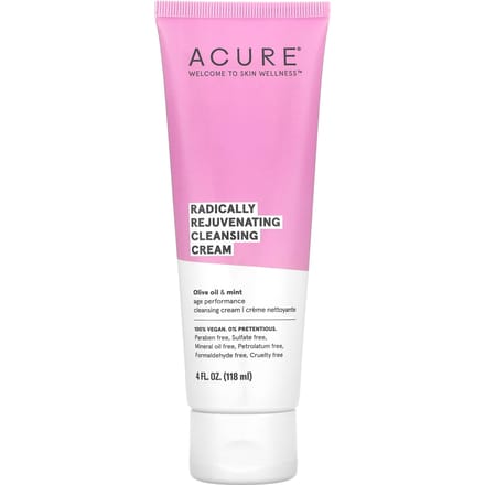 ACURE, Crème nettoyante radicalement rajeunissante, 118 ml (4 fl oz) pink