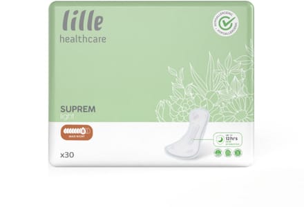 Lille Suprem Light Maxi Night - 1 pak van 30 stuks