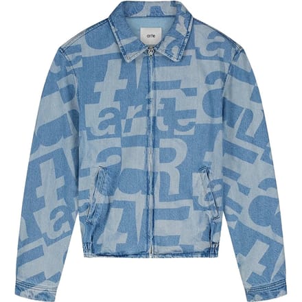 Jas Jeans Men Denim Allover Jacket Raw Denim