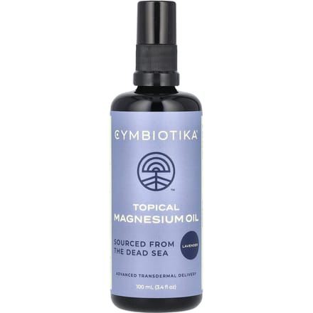 Cymbiotika, Topische Magnesiumolie, Lavendel, 3,4 fl oz (100 ml) gray