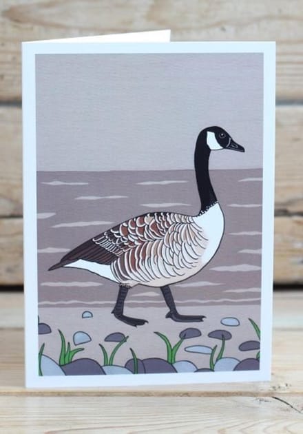 Kaart Canadese Gans 12,5x17,5cm