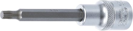 BGS Dopsleutelbit lengte 100 mm 1/2 veeltand (voor XZN) M6