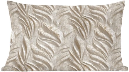 Sierkussens - Kussentjes Woonkamer - 60x40 cm - Textuur - Reliëf - Beige