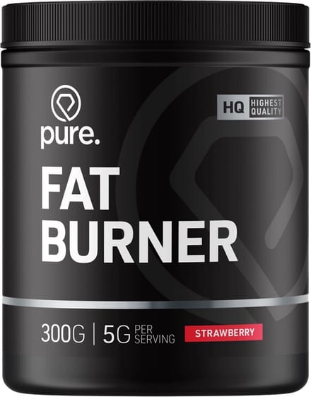 FatBurner - Strawberry - 300g - vetverbrander - afvallen - vitamine C en vitamine D