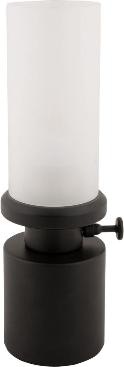 Leitmotiv Tafellamp Camp LED - Zwart - 9x9x29.5cm - Scandinavisch