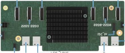 Intel 2U Midplane Verbredingsplaat