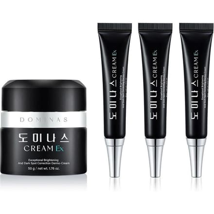 DOMINAS Crème Soin Taches de Rousseur EX 50g+15g X 3 black