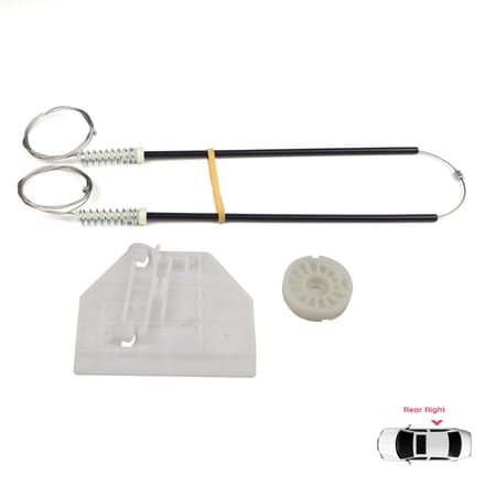 BWR1005 Reparatieset Achter Rechts Power Window Regulator voor A6 C6 S6 4F 4F2 4F5 2004-2011 4/5 Deurs 4F0839462