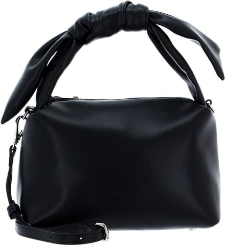 SEIDENFELT MANUFAKTUR Handtas Schoudertas SFM210 Handbag Black Zwart