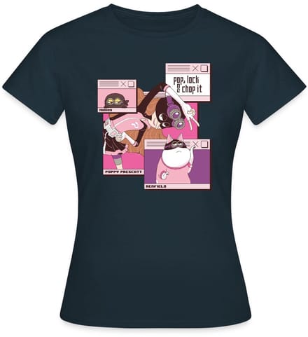 Minions Poppy Prescott Met Renfield T-Shirt Dames