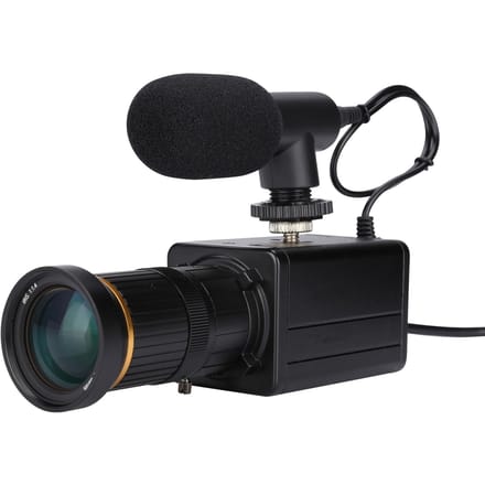 4K HD Camera Computercamera USB Webcam 10x Optische Zoom Handmatige Focus Automatische Belichtingscompensatie camera with microphone